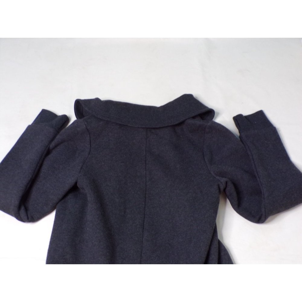 ZELLA Wrap Sweatshirt Jacket Gray Large NEW - Picture 5 of 9